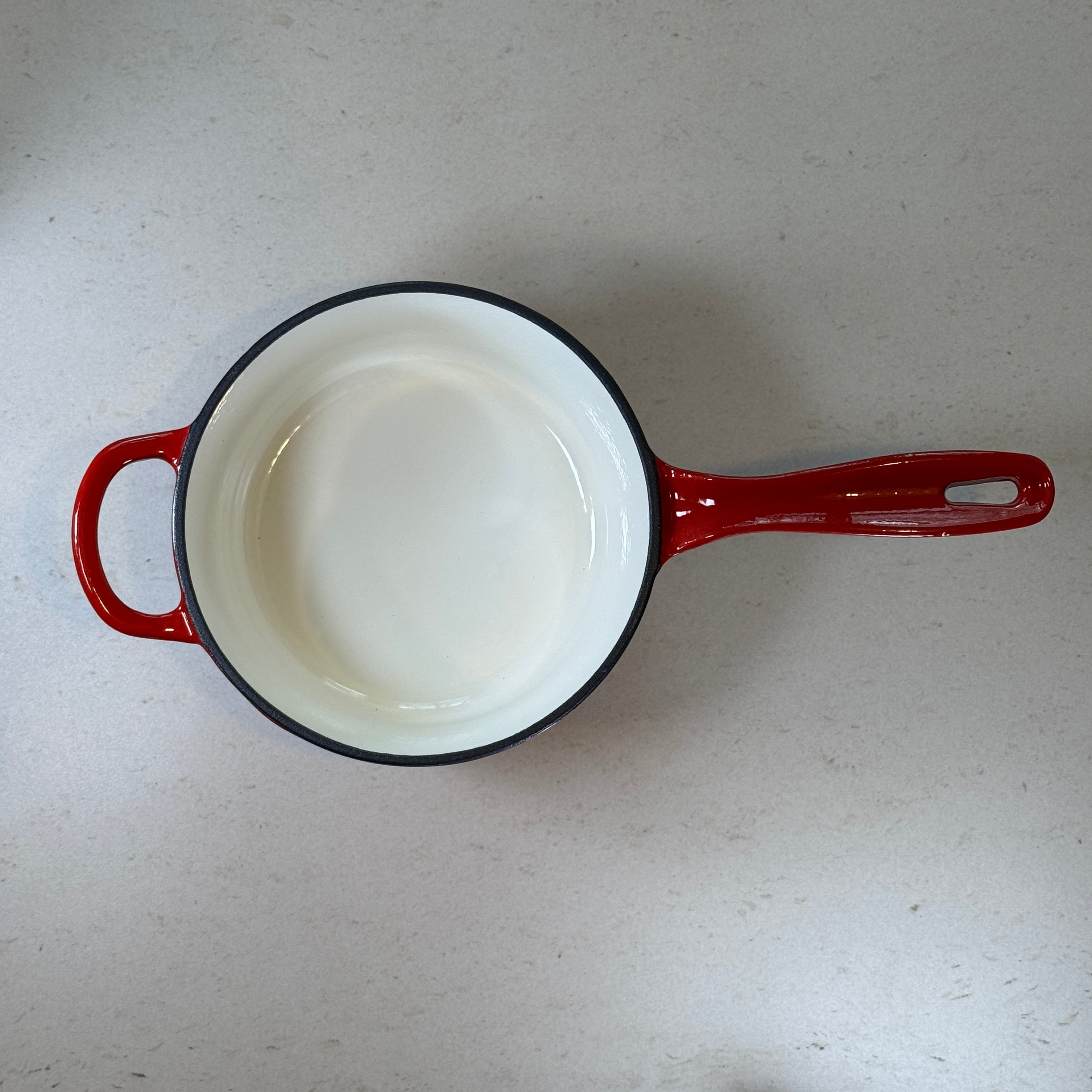 Casserole ronde en fonte émaillée – Rouge Cerise