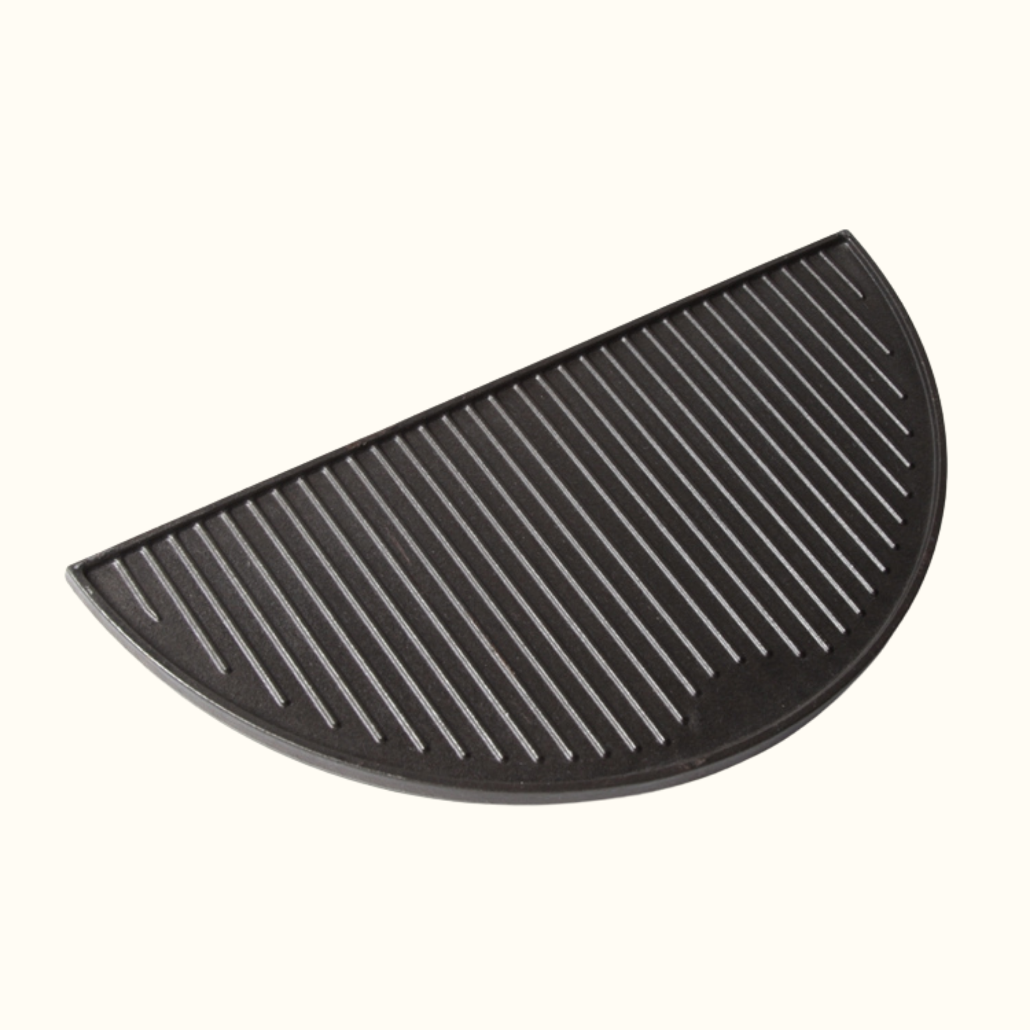 Demi plancha en fonte pour barbecue kamado