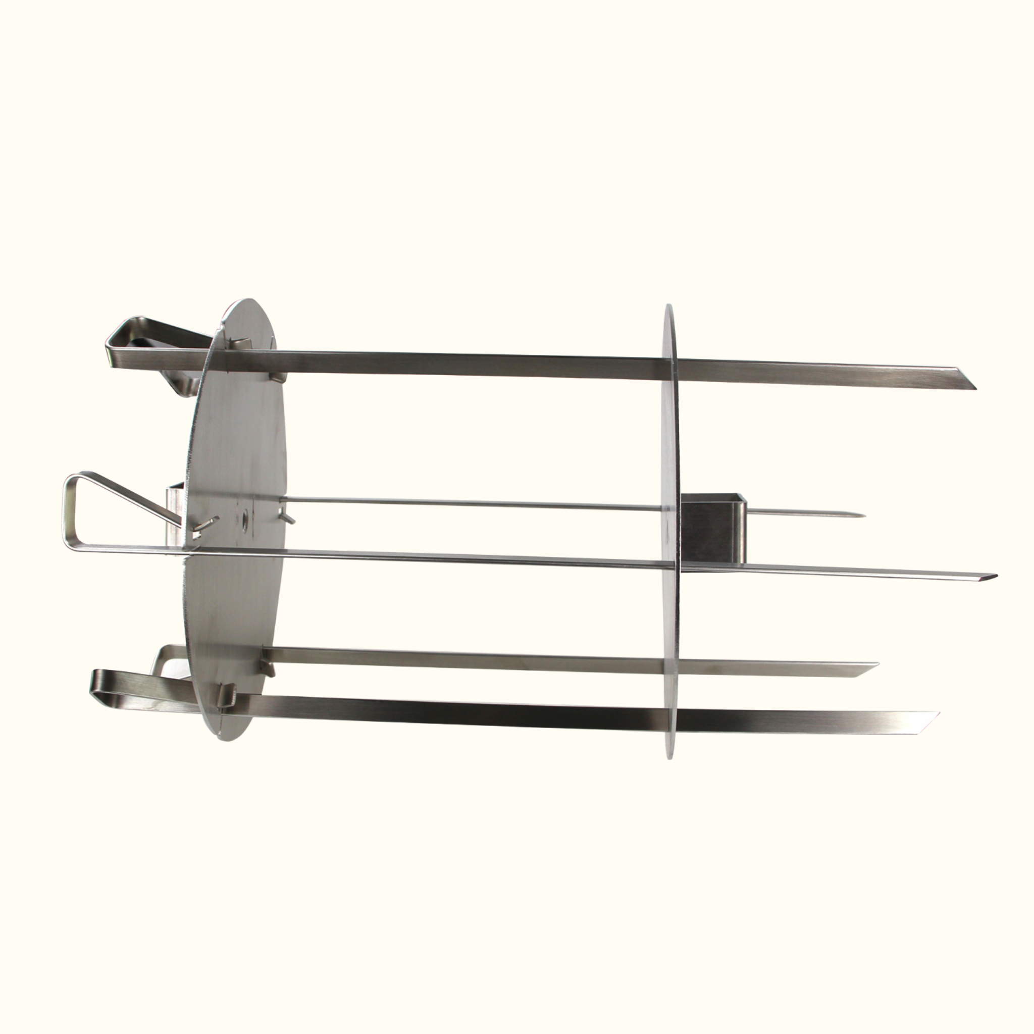 Kit brochette en inox pour barbecue kamado