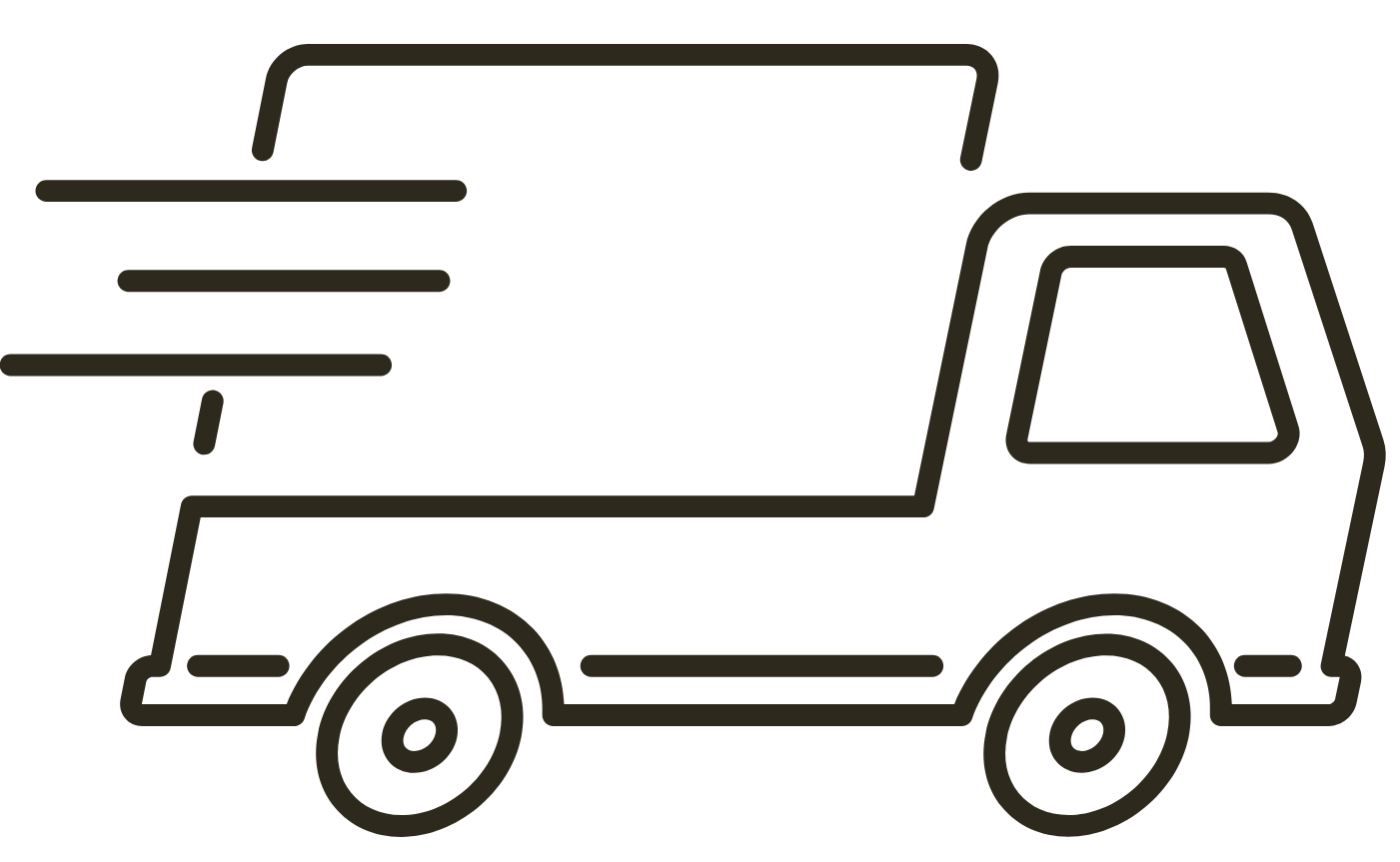 Logo camion fond transparent livraison rapide Mamie Cocottes