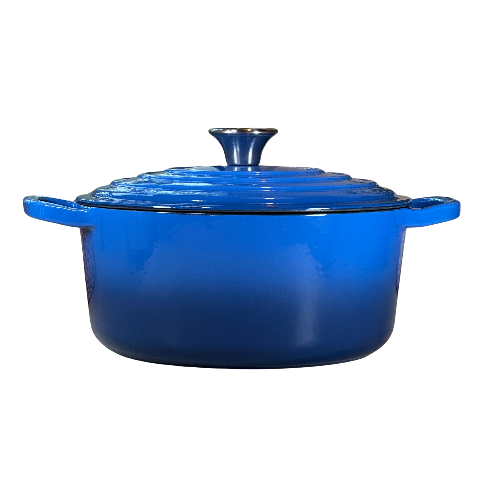 Cocotte fonte émaillée Bleu Myrtille