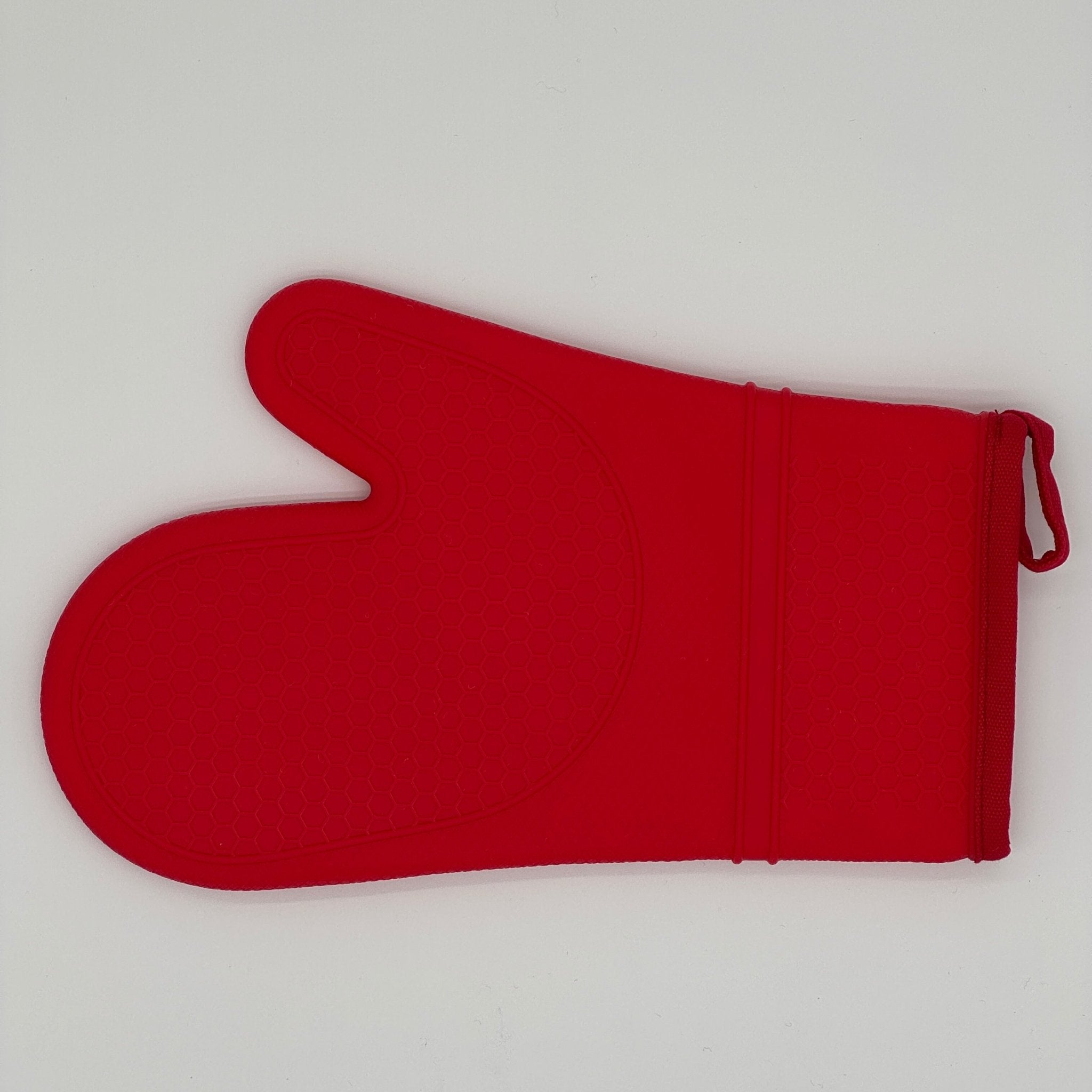 Gant de cuisine en silicone rouge indispensable pour la cuisson au four, la fonte émaillée et le barbecue