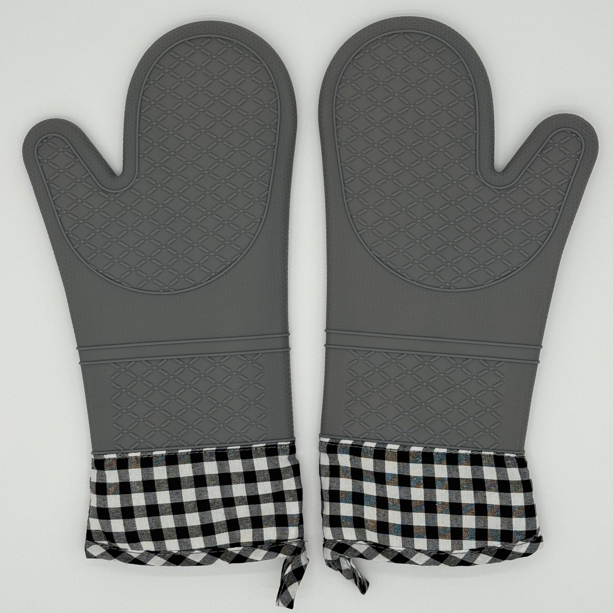 Paire de gants de four en silicone résistants aux hautes températures pour une cuisson sécurisée au quotidien